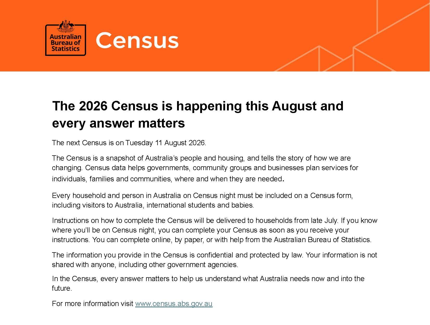 Census 2026