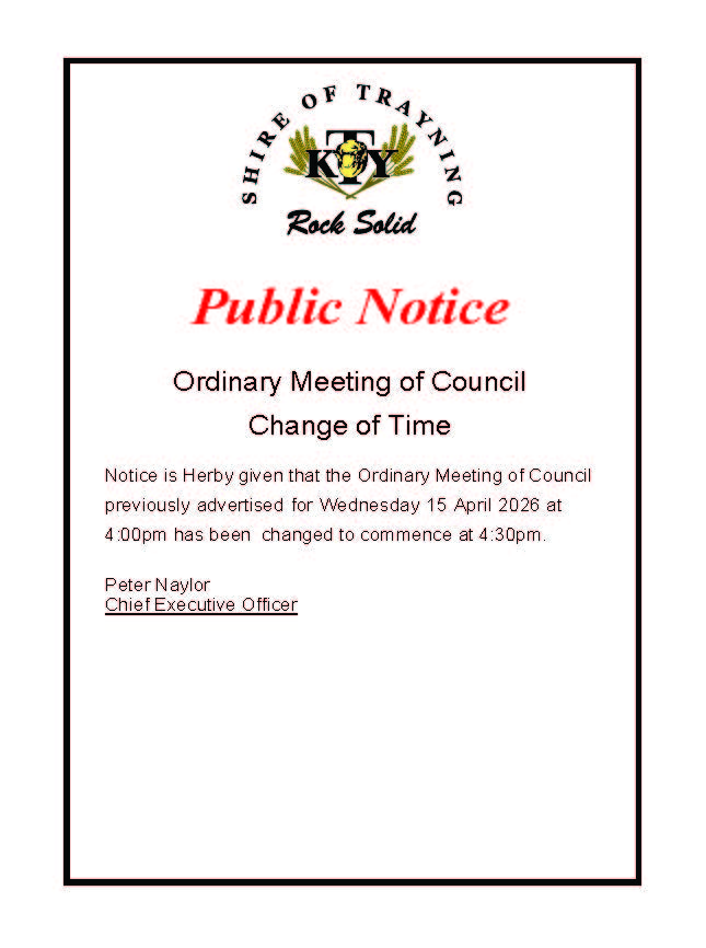 Ordinary Council Meeting